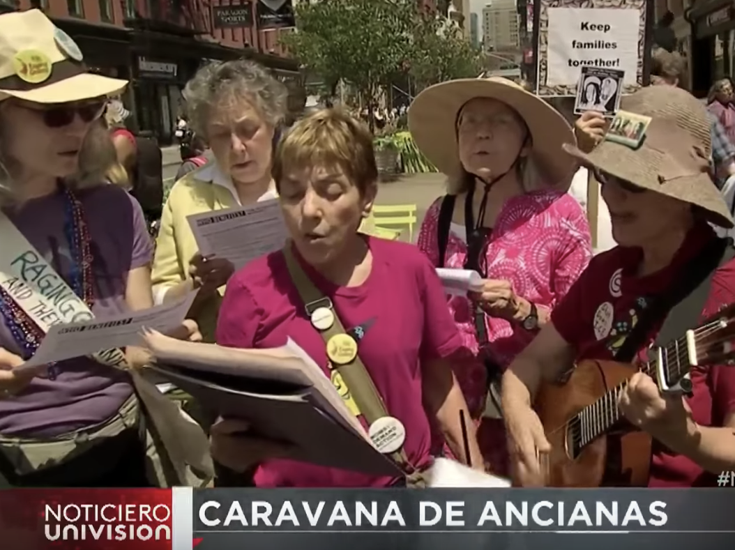 Grandmothers Hold Caravan Against Family Separation